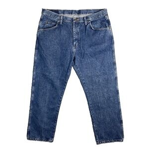 Wrangler‎ Regular Fit Jeans 38x29 Medium Wash Straight Leg